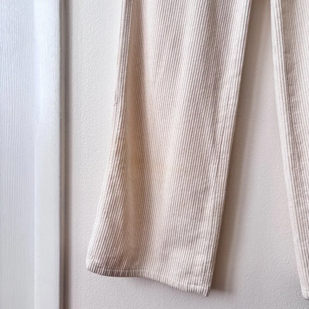Reformation Alyssa High Rise Wide Leg Corduroy Pants